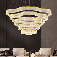 “Liglite gold chandelier pendant for luxury interiors”