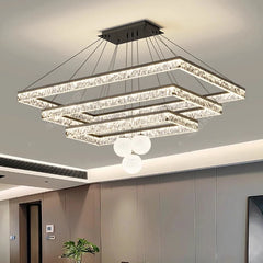 “Liglite premium crystal hanging light for contemporary decor”