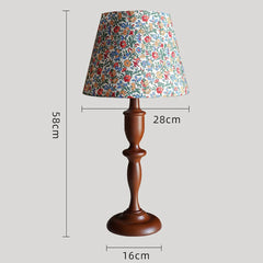 “Liglite rustic floral reading lamp for home, living room, or study”
