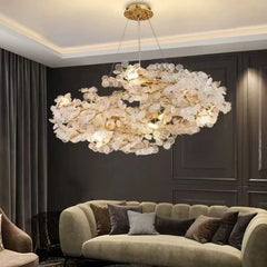 “Modern LED branch chandelier for dining and bar spaces”