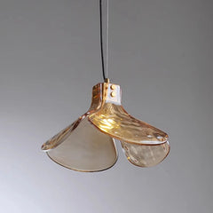 “Minimal tea color hanging lamp, Japanese style, Liglite”