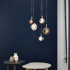 “Multi-layer gold bubble chandelier, romantic luxury LED for living or foyer”