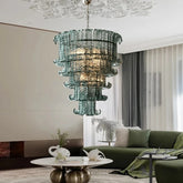 “Modern Italian French design chandelier for contemporary interiors”