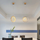 Modern relief mini pendant lamp with aluminum body for ambient indoor lighting