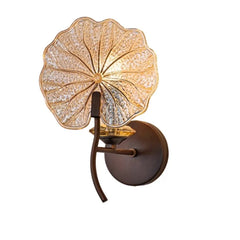 “Nature-inspired wall lamp for cozy living spaces”