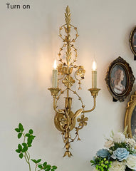 “Elegant up down iron wall sconce for bedrooms and stairs”