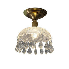 “Sparkling modern crystal ceiling light fixture for elegant homes”