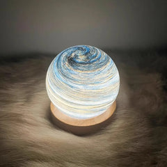 “Modern starry sky sphere desk lamp with LED bulb, Liglite”