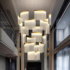 “Statement acrylic chandelier for contemporary interiors”