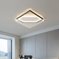 Surface-mounted dimmable ceiling light with remote control