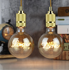 “Industrial vintage warm white globe bulb E27 for accent or display lighting”