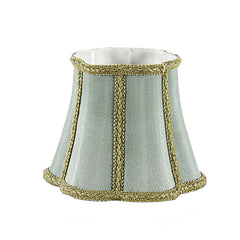 Sky Blue Fabric Plum Shape Small Lampshade for Household