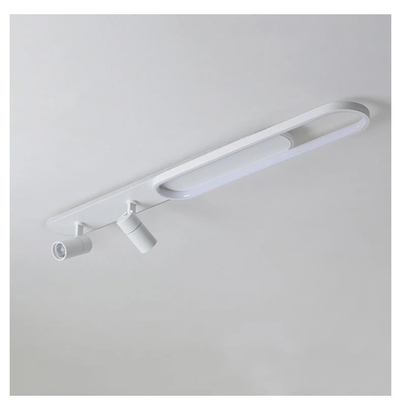 Modern ceiling light fixture on a white background