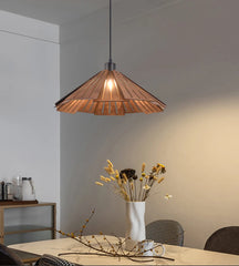 Modern Geometric Gold Pendant Light with Frosted Glass Shades