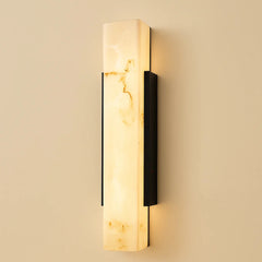 Modern Wall Sconce Waterproof Stainless Steel Marble Effect Light