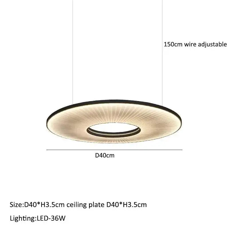Ceiling light fixture with adjustable wire on a white background