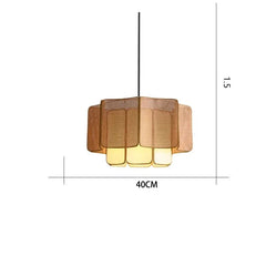 Rattan Woven Tiered Pendant Light Bohemian Style