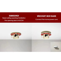 Ceramic Coffee Cup Ceiling Light Flush Mount Light