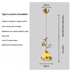Gold Metal Chandelier with Rose Bud Accents and Frosted Glass Shades