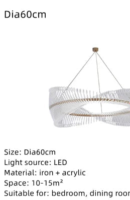 Chandelier with 'YI BU' branding on a white background