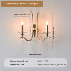 Brushed Gold Tiered Crystal Chandelier with Cascading Drops