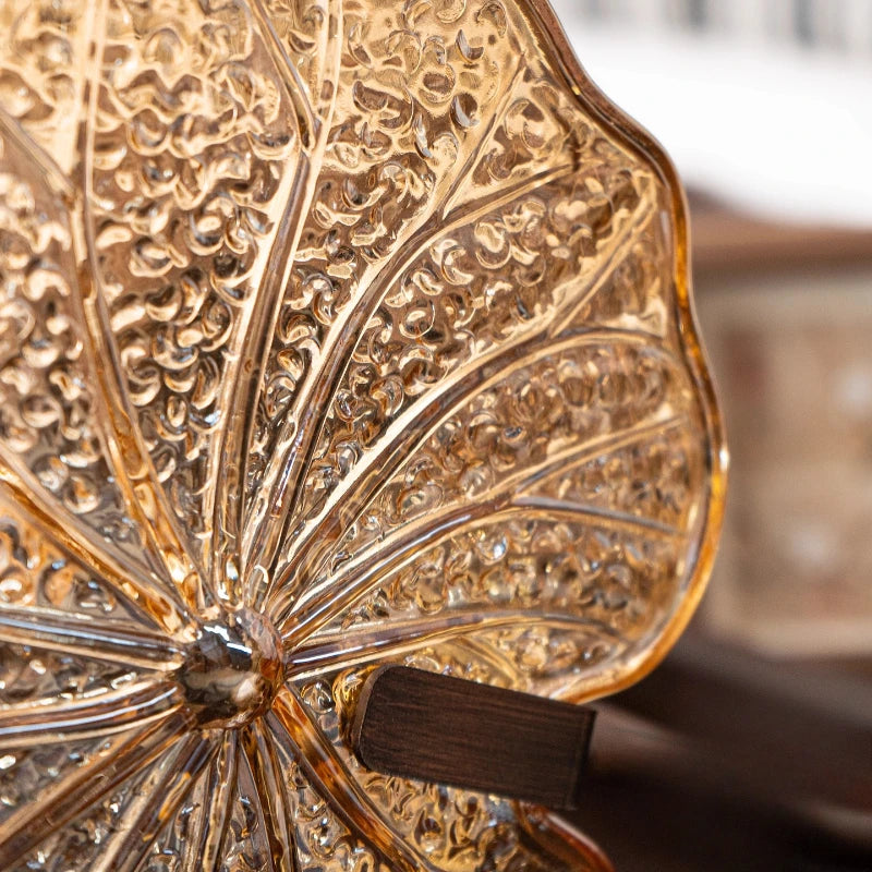 Close-up of a gold decorative object with intricate patterns
