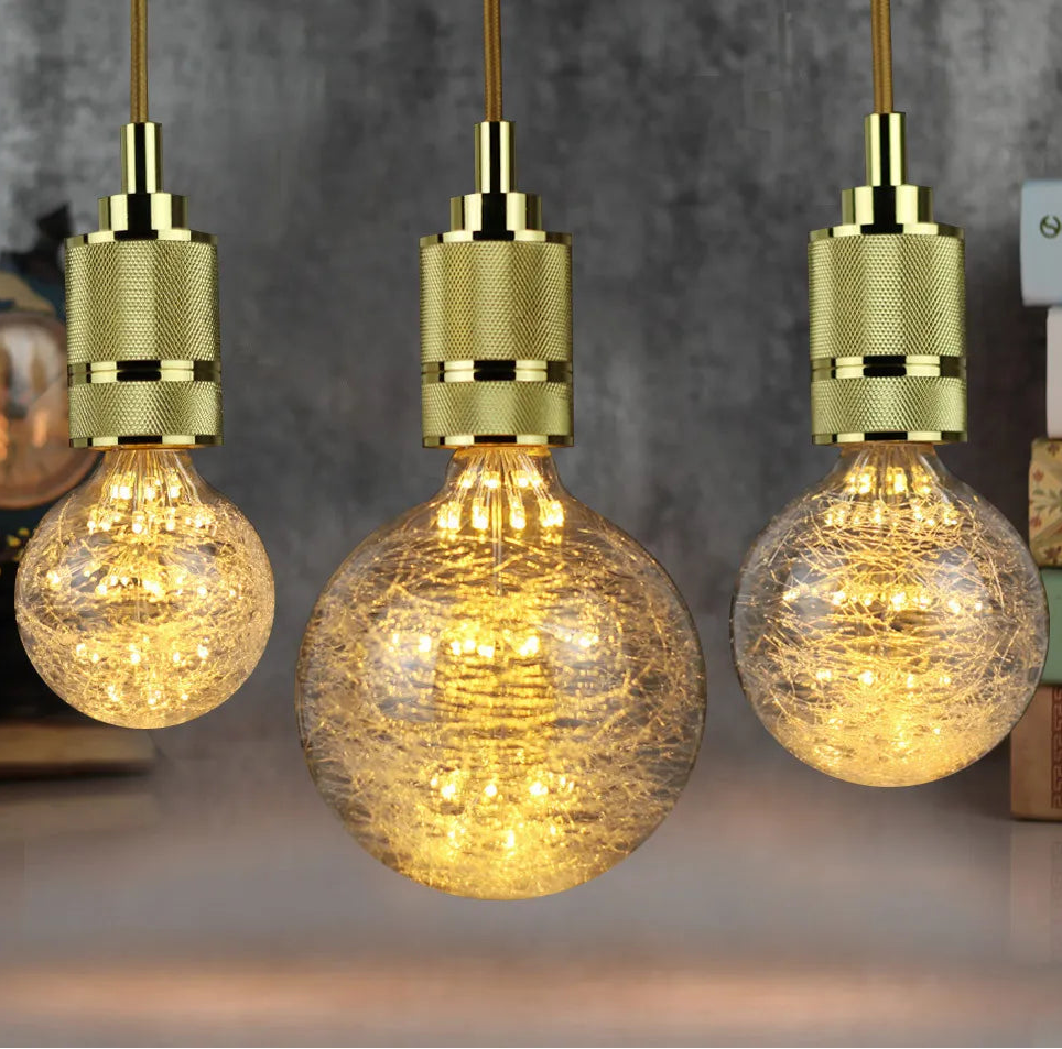 “Retro Edison LED corn/globe bulb, E27, 3W, warm white, 3-year warranty”