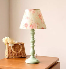 “Creative floral bedside lamp for restaurant, home, or reading”