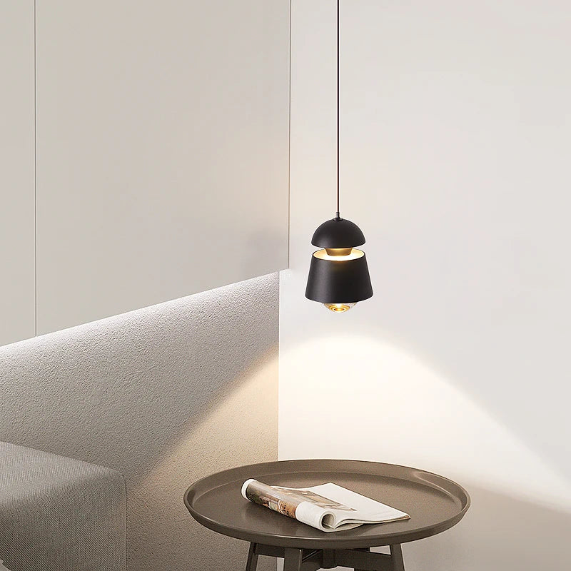 LED hanging light designed for small room ambience and reading corners
