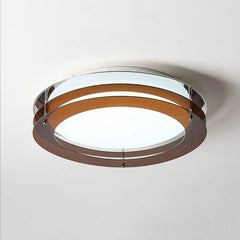 Modern ceiling light with smooth diffused glow for corridor and foyer