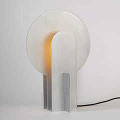 “Dimmable LED industrial table lamp for artistic living room décor”