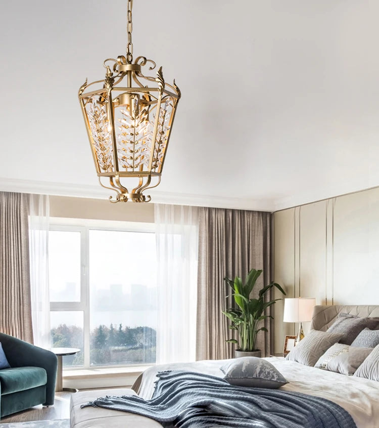 “Luxury crystal chandelier for dining or stair entry”