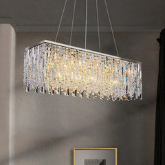 “Up and downlight kitchen island crystal ceiling lamp”