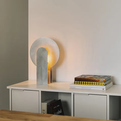 “Liglite designer aluminum table lamp for urban interiors”