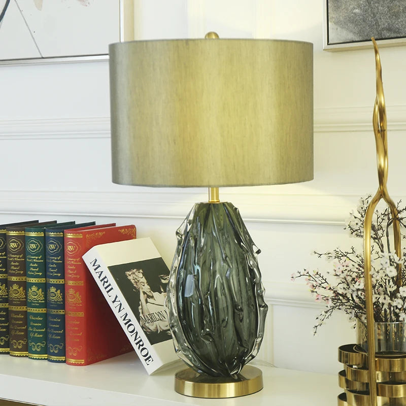 “Liglite original design green table lamp for stylish interiorsors”