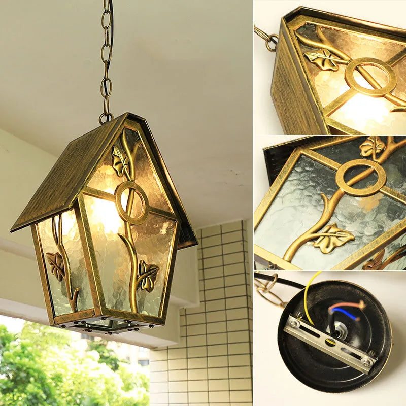“Liglite IP54 exterior pendant lamp for farmhouse front doors”