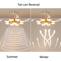 “Liglite stylish invisible fan lamp for upscale homes”