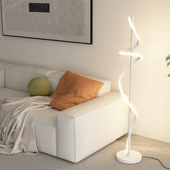 “Liglite minimalist spiral lamp for luxury home interiorsnteriors”