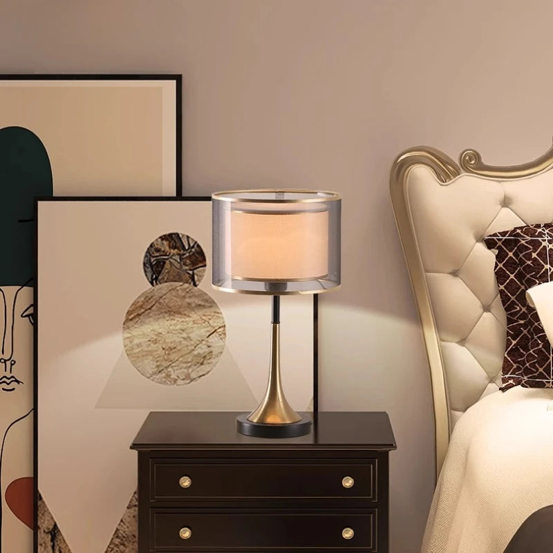“Liglite Swiss modern table lamp for office, hotel, or bedroom décor”