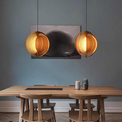 “Liglite wabi-sabi pendant creating serene ambience”