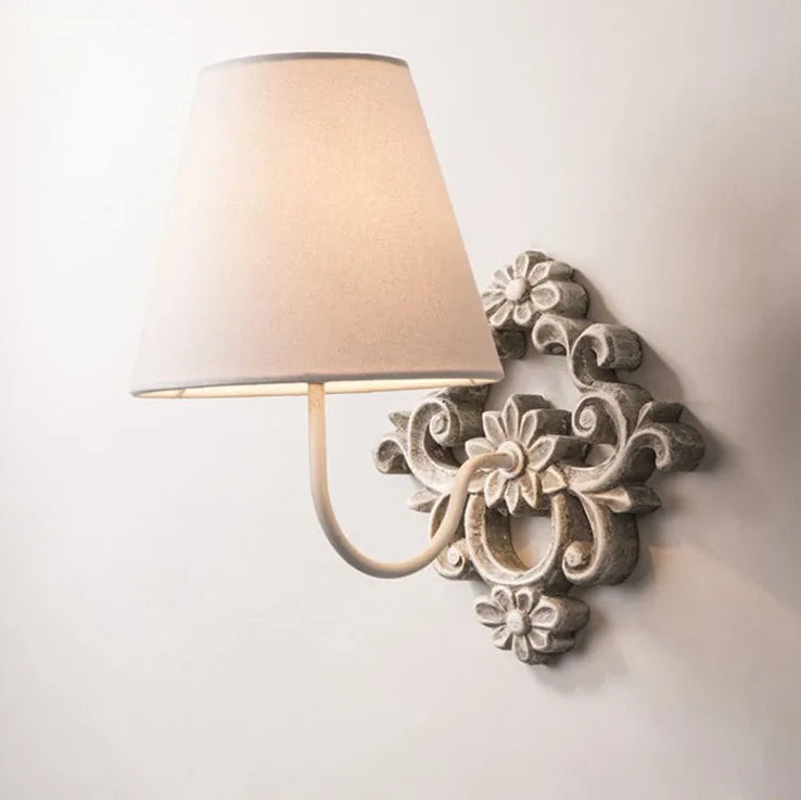 “Liglite vintage fabric wall lamp for Scandinavian interiors”