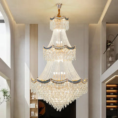 “Luxury crystal chandelier for modern living room ceiling”