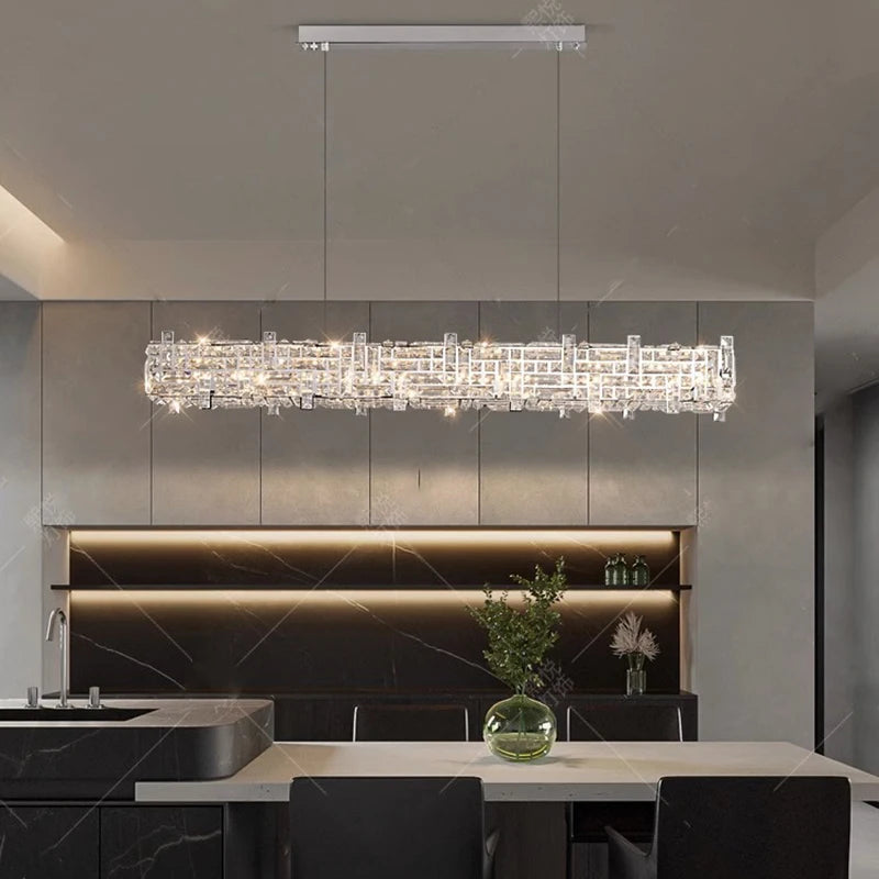 “Luxury K9 crystal dining pendant chandelier”