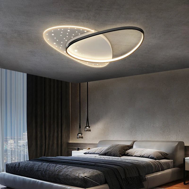 Modern indoor ceiling light designed for daily room lighting