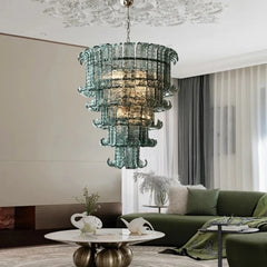 “Modern Italian French design chandelier for contemporary interiors”
