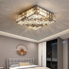 “Luxury crystal ceiling light for living and dining rooms”