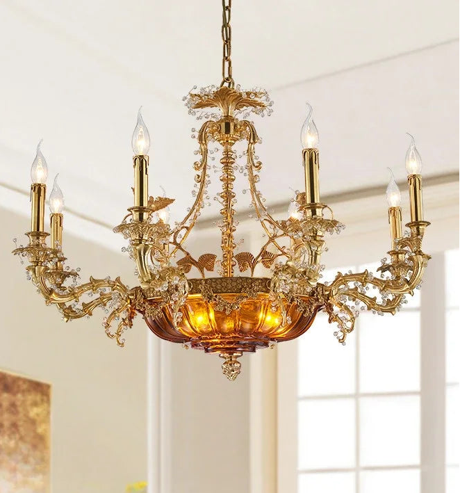 “Retro dining room pendant light with creative arms”