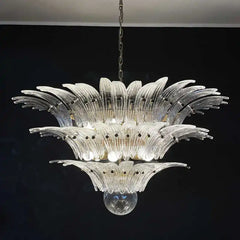 Decorative chandelier with a dark background
