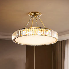 “Touch control chandelier for upscale interior lighting”