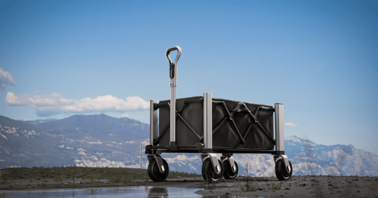 Electric Smart Wagon With Remote Control Reduces The Burden Of